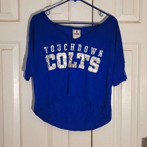 Vs pink crop top tee